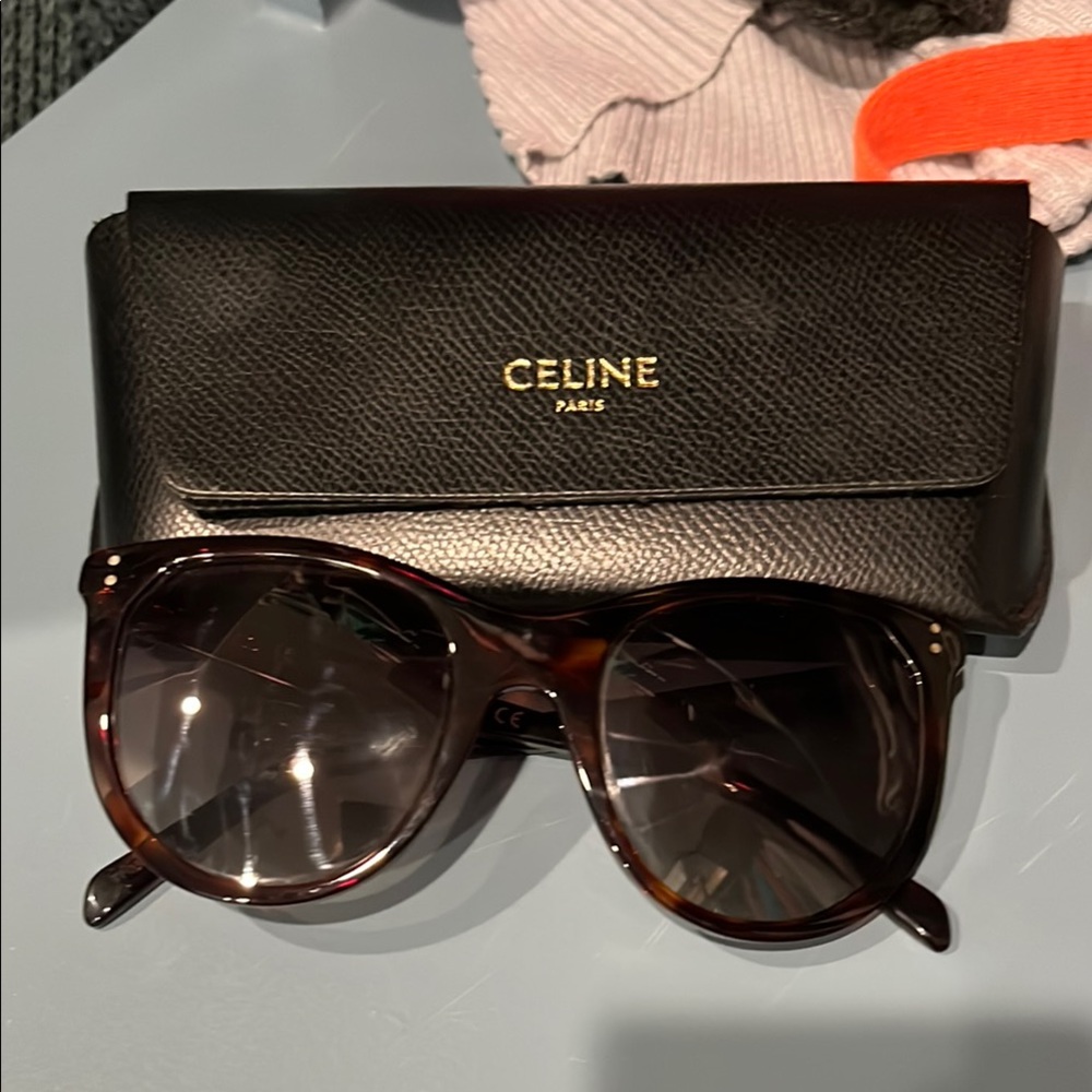 Celine Black Sunglasses with Case